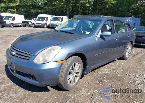 2005 Infiniti G35X z USA, uszkodzony, nr VIN JNKCV51F85M315433